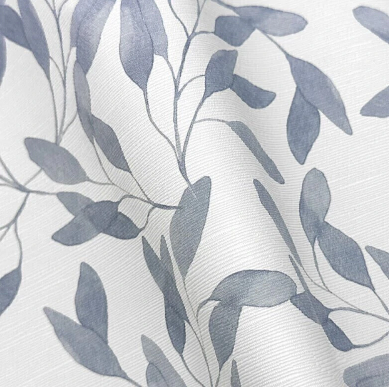 Papel De Parede Bobinex Revoada - 4426 - Galhos de oliveira azul marinho - Imagem 3