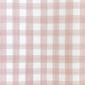 Papel De Parede Bobinex Revoada - 4440 - Xadrez rosa milk shake