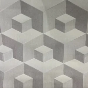 Papel De Parede Kantai - 5N857401K - Geométrico cinza e offwhite