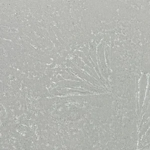 Papel de Parede Kantai - Bronx 2 - BR218004R - Folha leque cinza com glitter