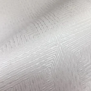 Papel de Parede - CASA - CS030201 - Geométrico offwhite com glitter