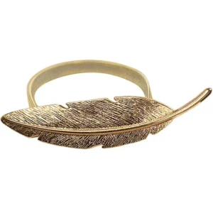 Abraçadeira Foliage Cor Dourado