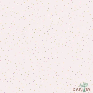 Papel De Parede Kantai Hello Kids - HK222701R - Mini poá colorido