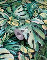 Papel De Parede Paris Decor - PDF4301 - Folhagem verde