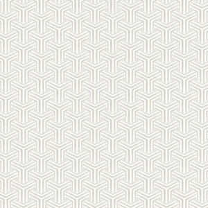Papel de Parede - SE17701 - Geométrico branco