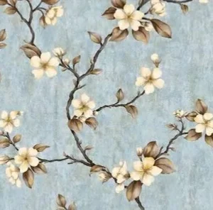 Papel de Parede - Seven - SV180101 - Floral azul