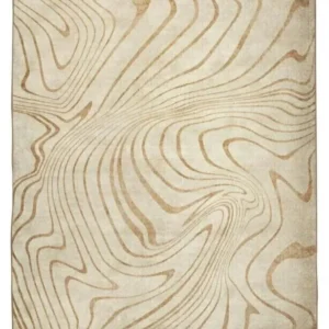 Tapete Mississipi Cor 02 Bege esverdeado com Mostarda 300x400