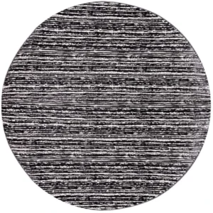 Tapete Glamour Cor 04 Preto Redondo 2,00m