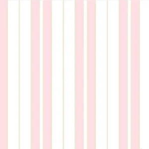 Papel De Parede Kantai YOYO - YY205402R - Listrado off rosa prata
